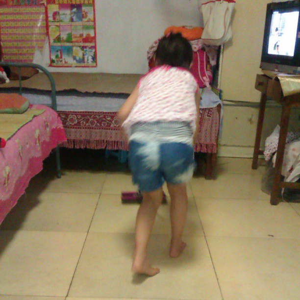 2013/07/19 — 我天天帮妈妈擦地