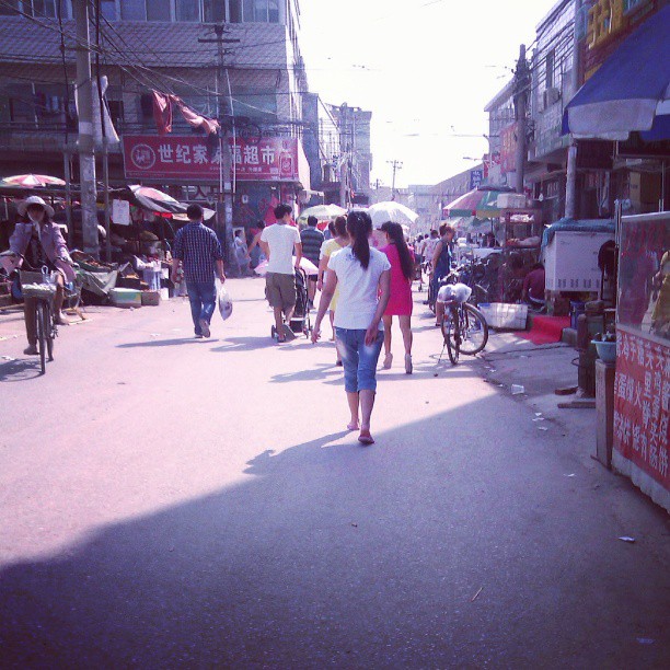 2013/07/21 — 进货路上之东沙(刘婷拍摄)