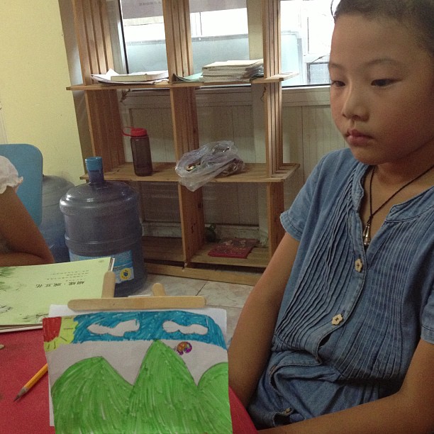 2013/07/24 — 孩子的作业