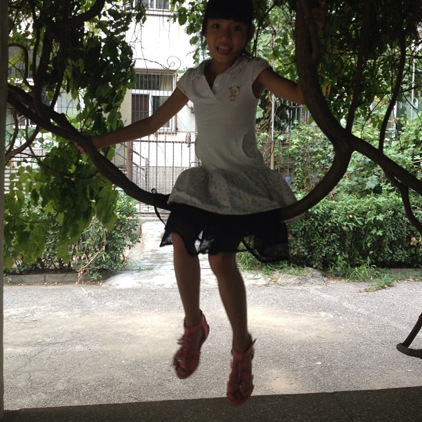 2013/08/27 — 快乐的享受着暮色