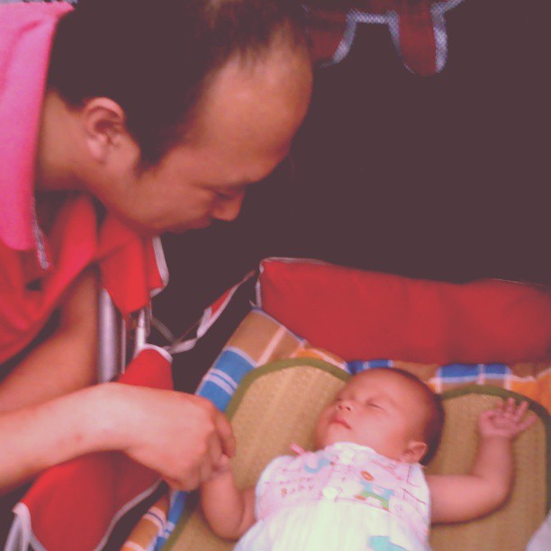2013/07/03 — 父子情深，～晓梅拍摄于北七家