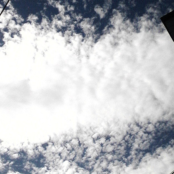 2013/07/28 — 今天早上去木兰在路上拍的天空，（文琼拍）