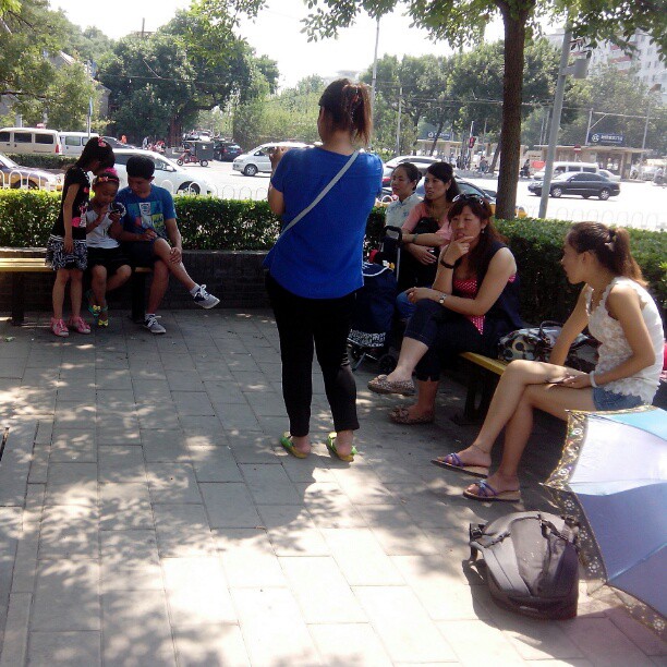 2013/07/06 — 马上要进剧场了，看大家还是这么淡定
