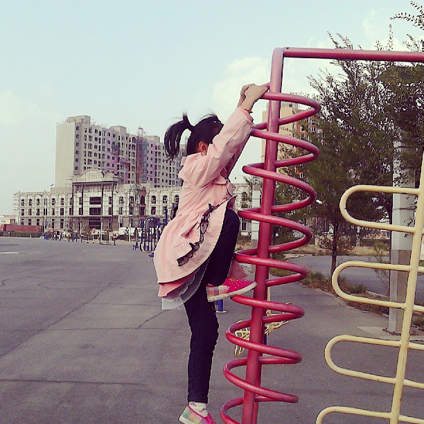 2013/09/19 — 下来的时候有点吃力。