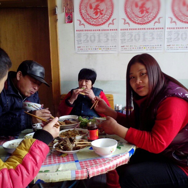 2013/02/09 — 大年三十中午年饭