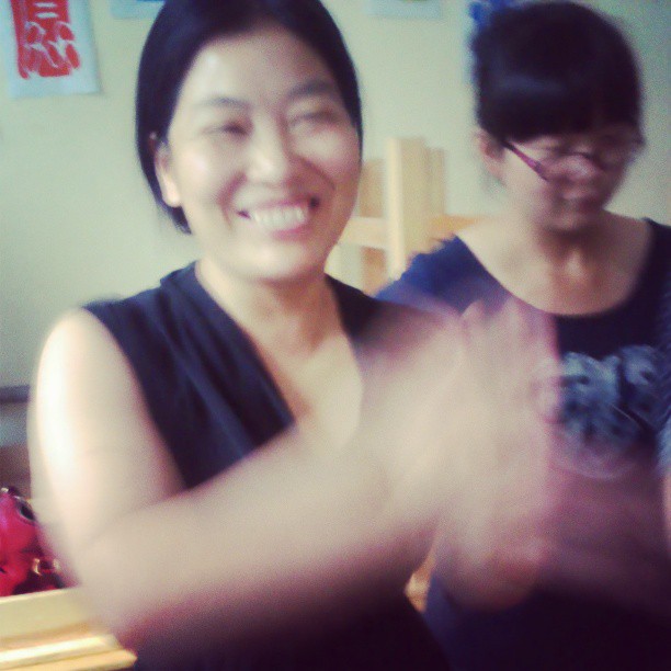 2013/07/08 — 笑的丽霞，来自木兰海英