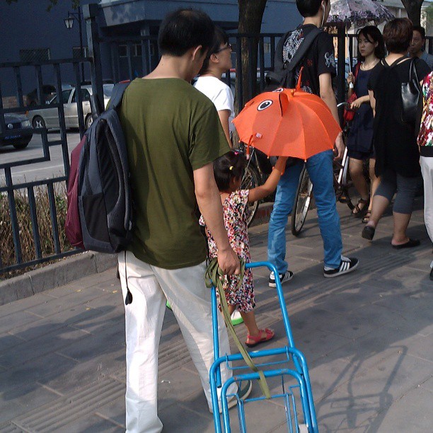 2013/07/19 — 老大的背影好帅气呀。【来自海英拍摄】