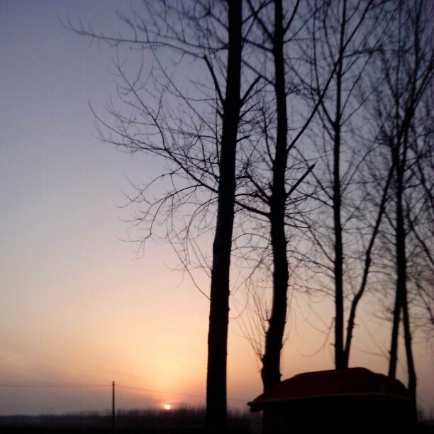 2013/02/12 — 夕阳坠落