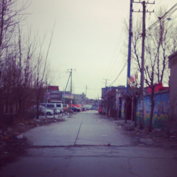 2013/02/14 — 走了五分钟，不见行人！
