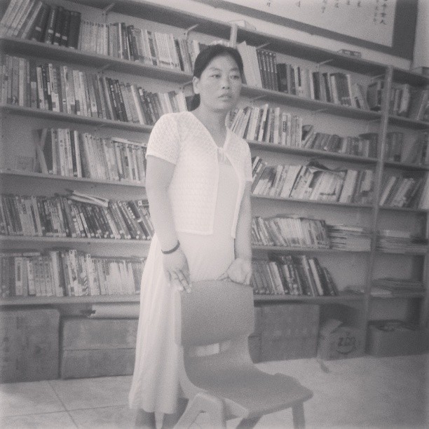 2013/07/04 — 木兰女性独白排练（丽霞拍摄于木兰图书室）