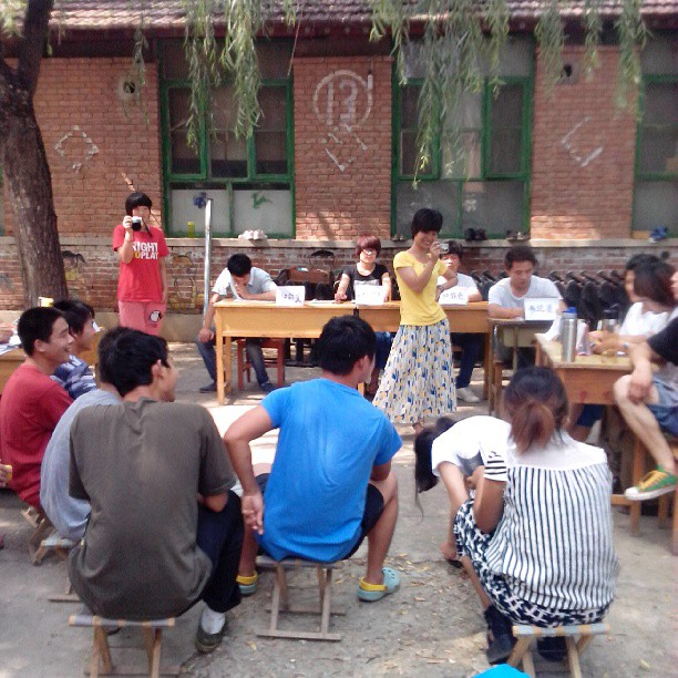 2013/07/14 — 模拟开庭(丽霞拍摄无平谷学校)